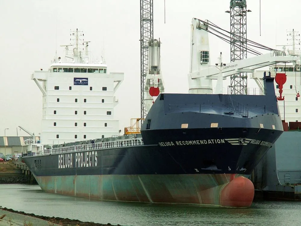 Eemshaven: Beluga Recommendation (IMO 9277292) at the Eemshaven 30-Sep-2005